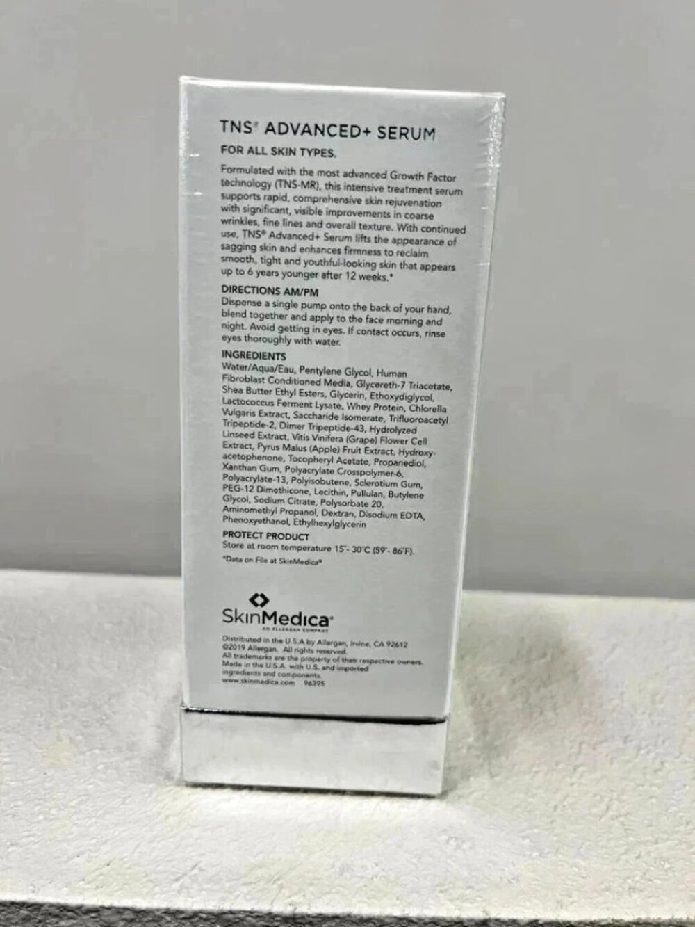 SkinMedica TNS Advanced+ Serum 1oz/30ml Anti-Aging EXP 2028 Sealed - Picture 2 of 2